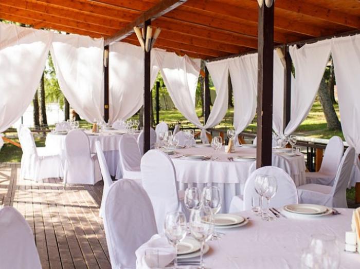 Банкет в отеле Яхонты Истра - Веранда \