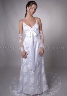 Свадебное платье C55626. С прямой юбкой, длинное со шлейфом.