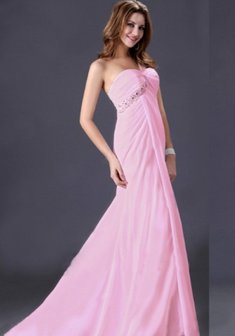 Вечернее платье C55734. В греческом стиле, длинное со шлейфом.