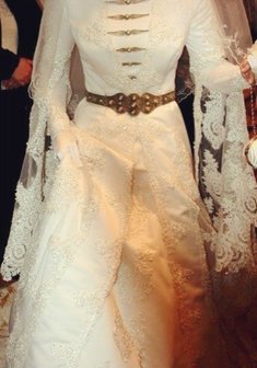 Свадебное платье Н55759. А-силуэт, длинное без шлейфа.