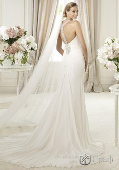 Свадебное платье Г55984. Силуэт Русалка (Рыбка), длинное со шлейфом.