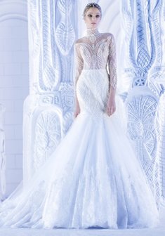 Свадебное платье К56200. Силуэт Русалка (Рыбка), длинное со шлейфом.