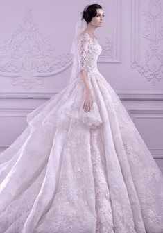 Свадебное платье К56204. С пышной юбкой, длинное со шлейфом.