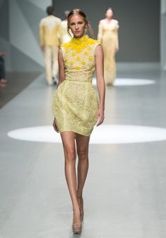 Вечернее платье К56224. С прямой юбкой, короткое без шлейфа.