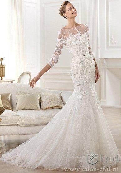 Свадебное платье Г55986 - Свадебный дом ГРАФ